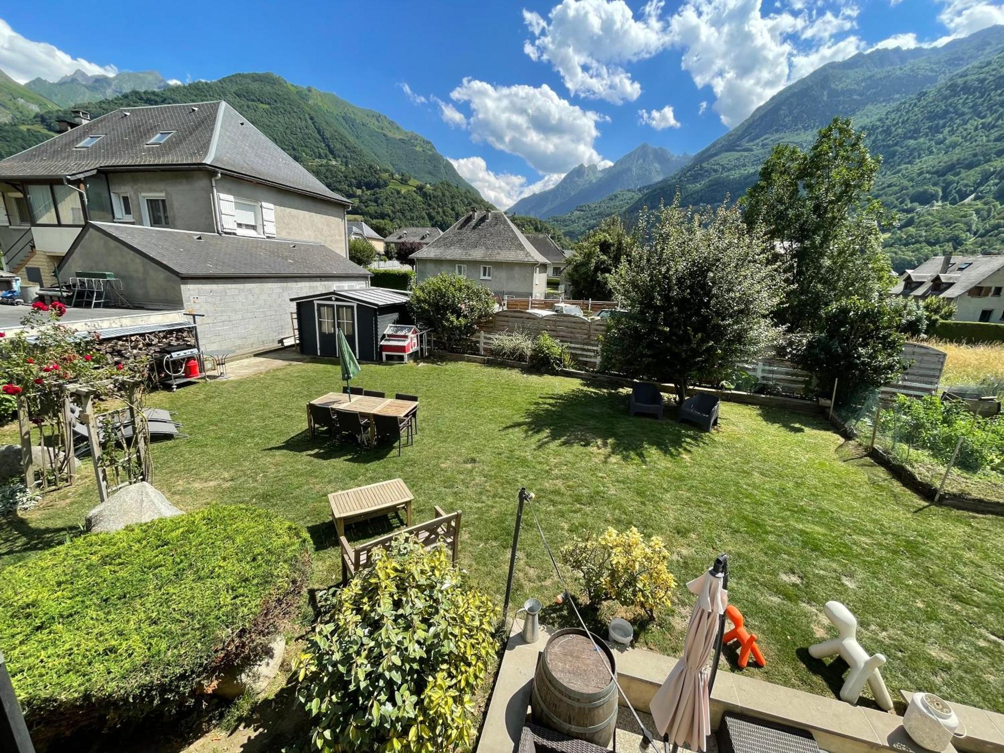 Bel Appartement Dans Residence Cheminee /Jardin Luz-Saint-Sauveur Extérieur photo